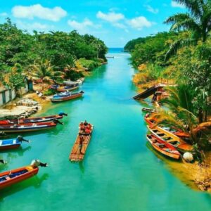 Blue Hole, Horseback Riding & Bamboo River Bamboo Rafting in Ocho Rios